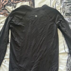 lululemon athletica Black Long Sleeve Tee